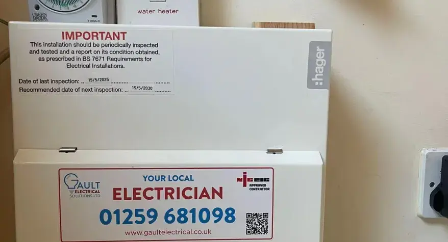 Fuse Board Upgrades in Stirling -Gault Electrical Solutions Ltd
