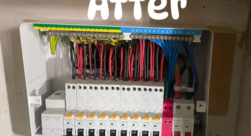 Fuseboard Upgrade in Bridge of Allan Stirling